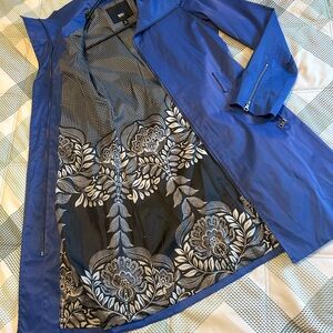 Mossino Blue Trench Coat